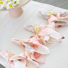 Servilleta flores rosadas Essenza (pack x 2)