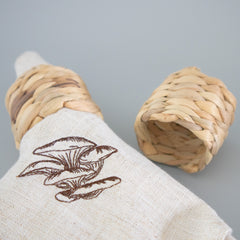 Servilletero Mimbre x4