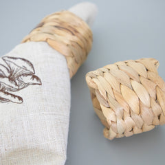 Servilletero Mimbre x4