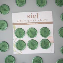 Sellos Lacre Autoadhesivos redondos