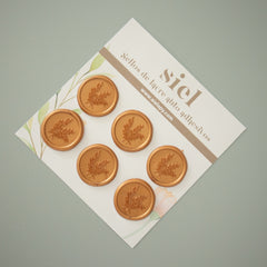 Sellos Lacre Autoadhesivos redondos