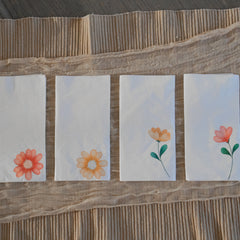 Servilletas de papel Flores Pack x 30