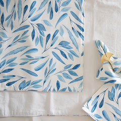 Individuales Plumas Azules Essenza (pack x 2)