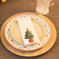 Servilletas papel Navidad Pack x 30