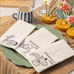 Servilletas de papel Desayunos Pack x 30