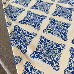 Camino de mesa azulejos