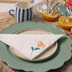 Servilletas de papel Flores Pack x 30