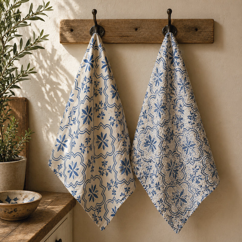 Trapos de cocina azulejos