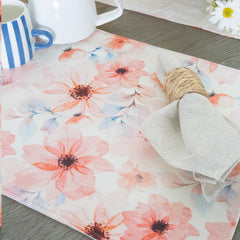 Individuales Flores rosadas Essenza (pack x 2)